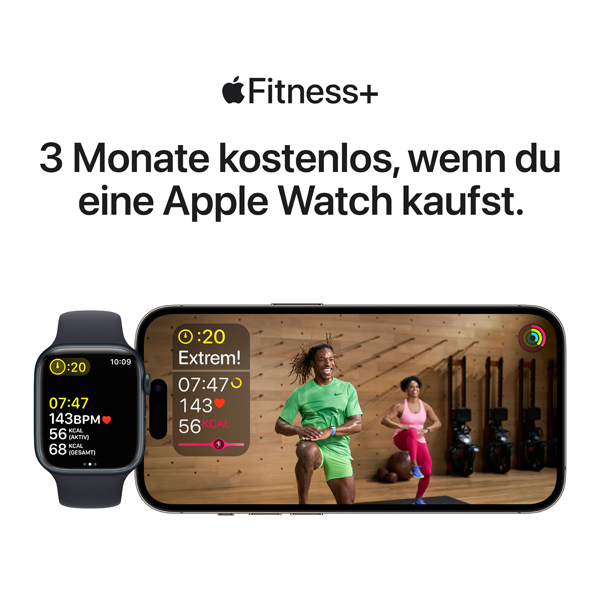 Apple Watch 8 45/Midnight Aluminum/Midnight Sport LTE