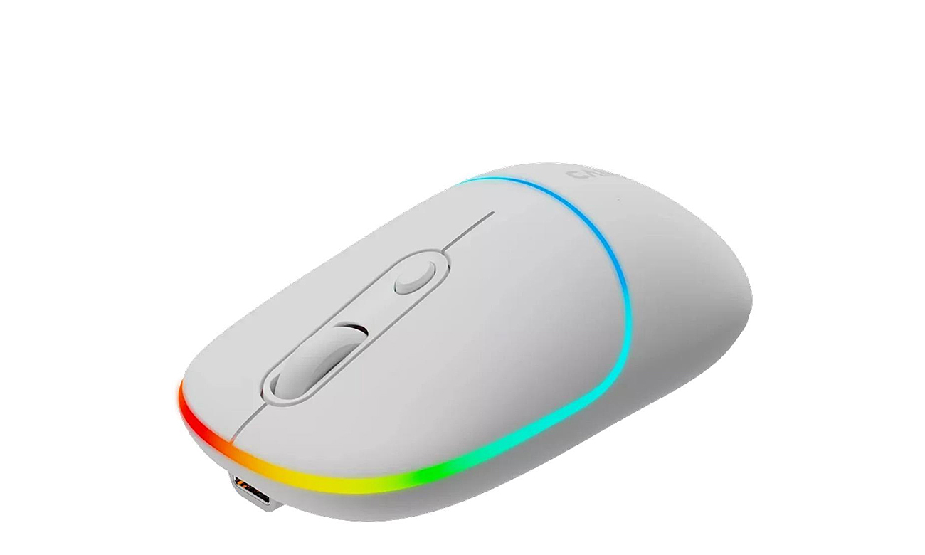 Maus CANYON MW-22 2-in-1 RGB Weiß