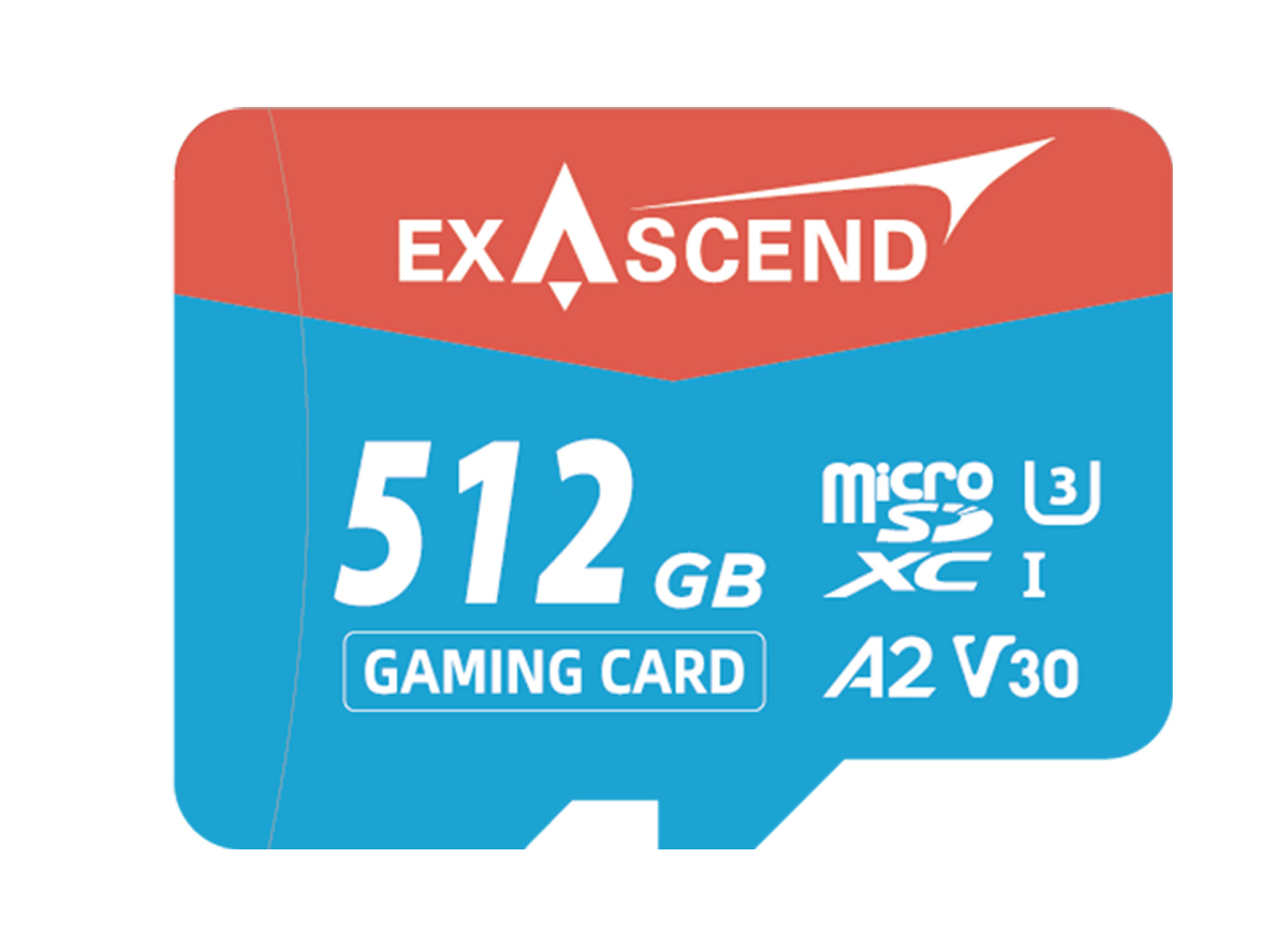 ExAscend 512 GB microSDXC Gaming UHS-I Speicherkarte