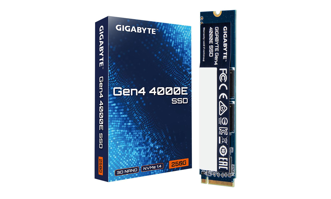 Gigabyte 250 GB M.2 PCIe Gen4 NVMe 4000E