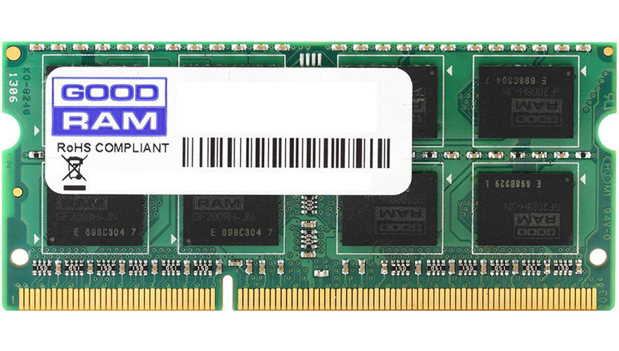 GOODRAM 8GB (1x8GB) DDR3 SODIMM 1600MHz CL11