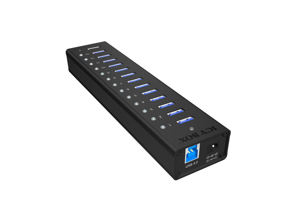 ICY BOX HUB USB 3.0 - 13x USB 3.0