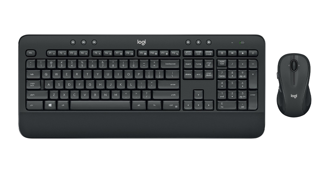 Das Tastatur Maus Set LOGITECH MK545 Advanced Wireless Desktop DE Layout QWERTZ