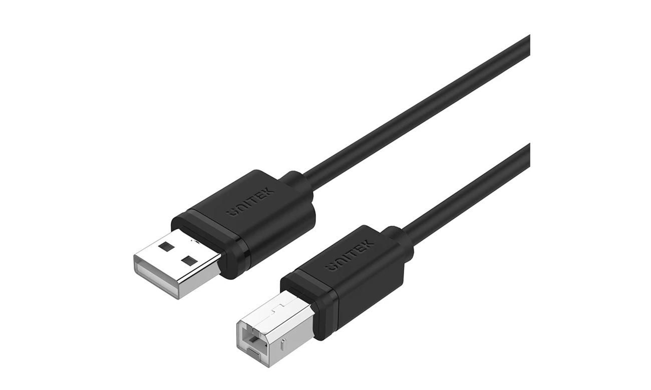 Unitek Kabel USB 2.0 - USB-B 2 m (für Drucker)