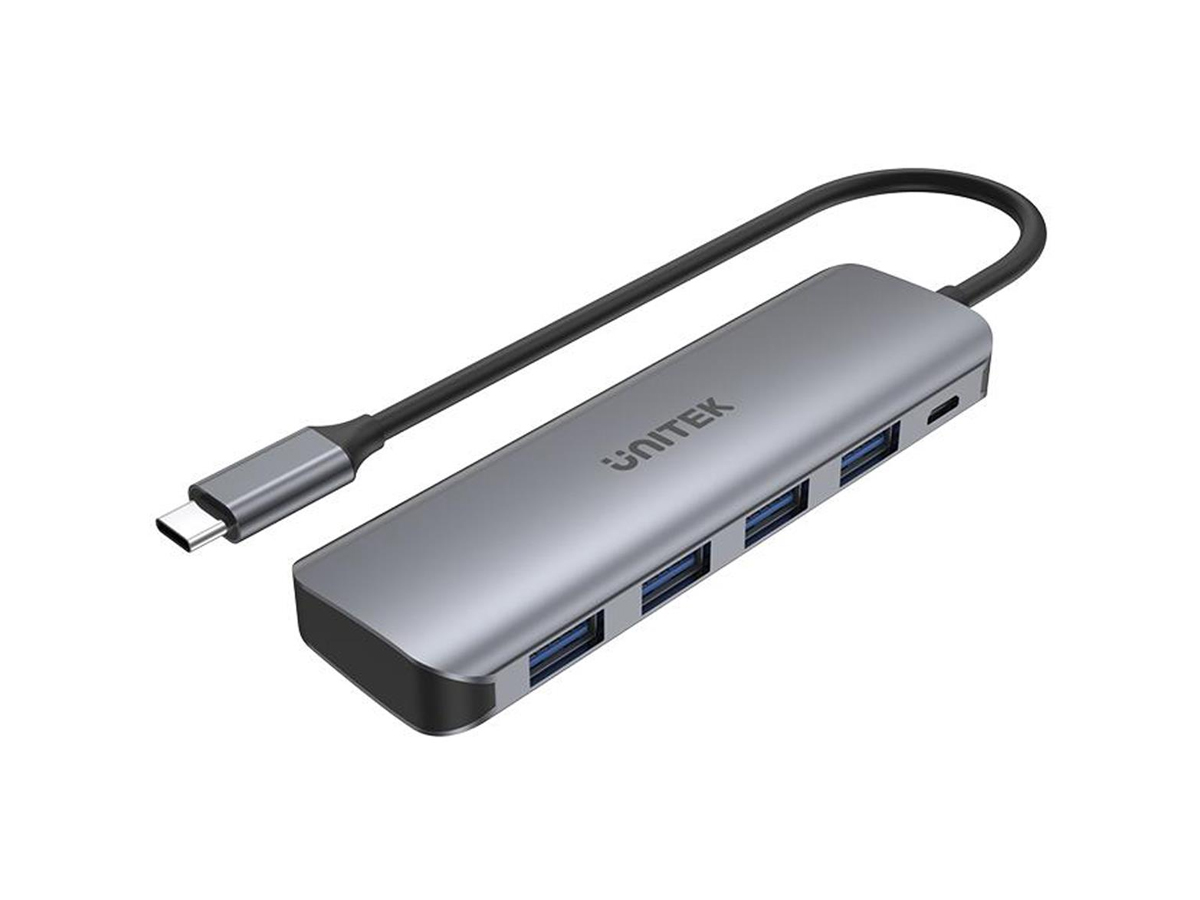 Unitek HUB USB-C - 4x USB 3.1, micro USB